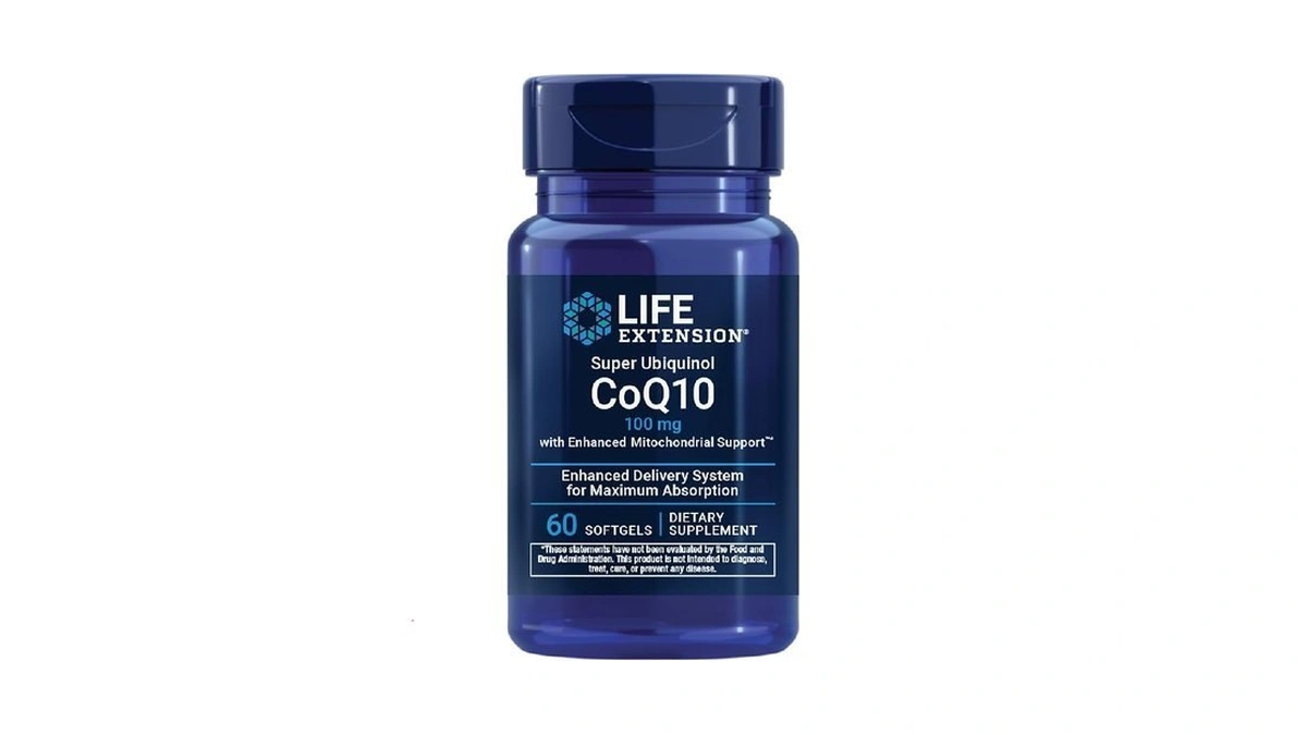 Life Extension Super Ubiquinol Coq10 With Enhanced Mitochondrial Support, Potent