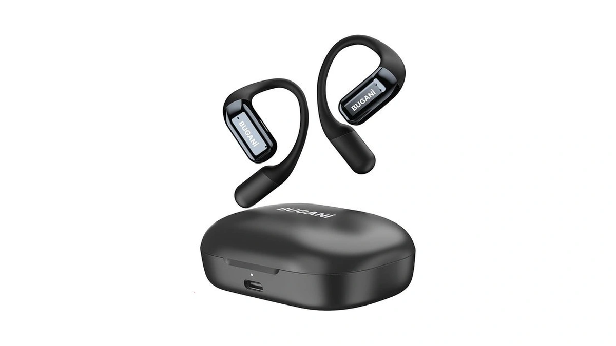 Bugani Open Ear Headphones, Bluetooth 5.4 Wireless Earbuds With 60h