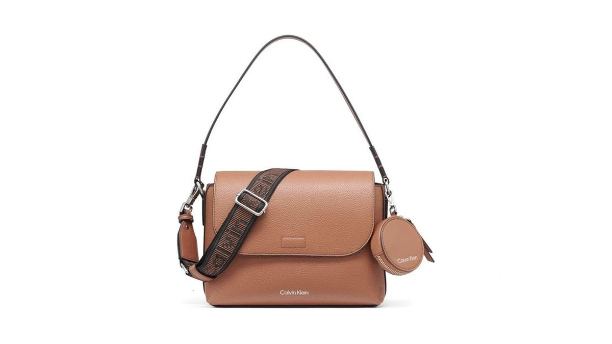 Calvin Klein Millie 2 In 1 Flap Shoulder Bag &