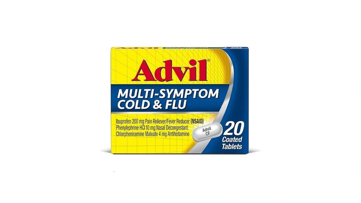 Advil Multi Symptom Cold And Flu Medicine, Cold Medicine For