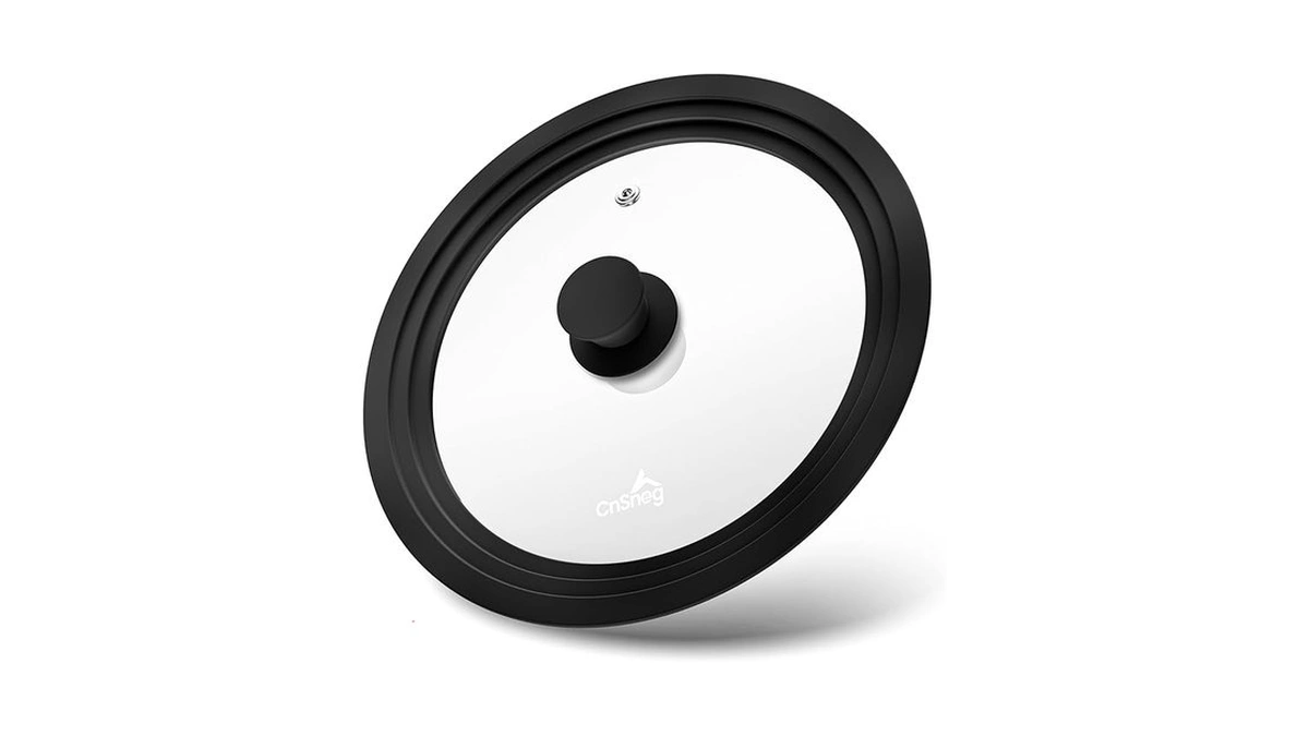 Cnsneg Universal Lids For Pots, Pans And Skillets, 10.5", 11"