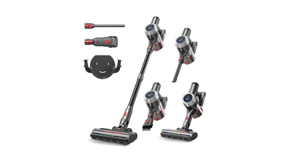 Xlife Cordless Vacuum Cleaner 45kpa 550w For Pet Hair &