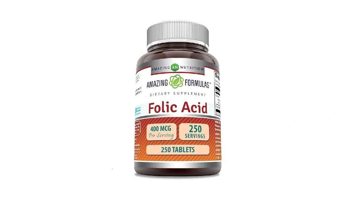 Amazing Formulas Folic Acid (vitamin B9) 400 Mcg | Tablets