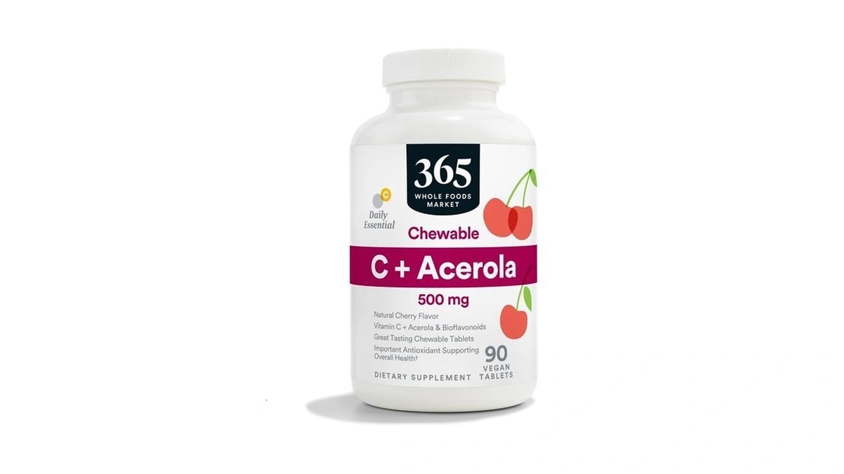 365 By Whole Foods Market, Chewable C + Acerola C