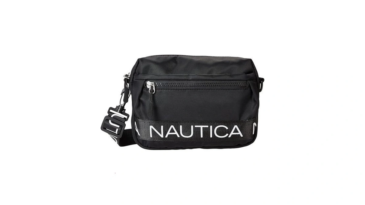 Nautica Bean Bag 2 Crossbody Black One Size