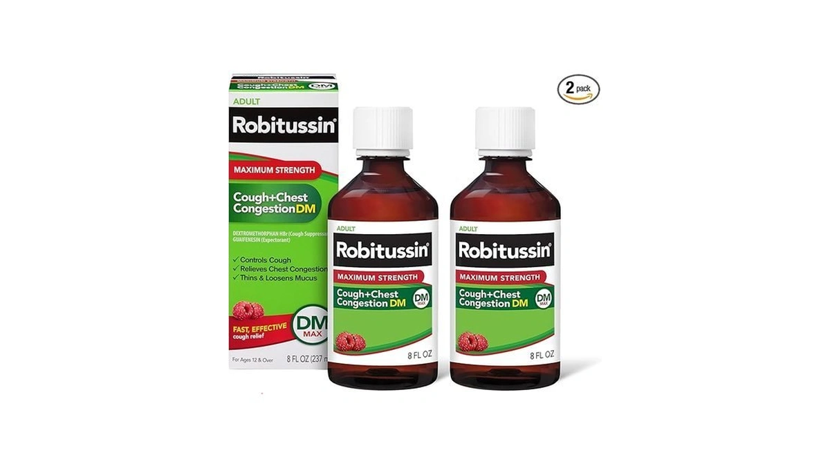 Robitussin Adult Maximum Strength Cough Plus Chest Congestion Dm Max,