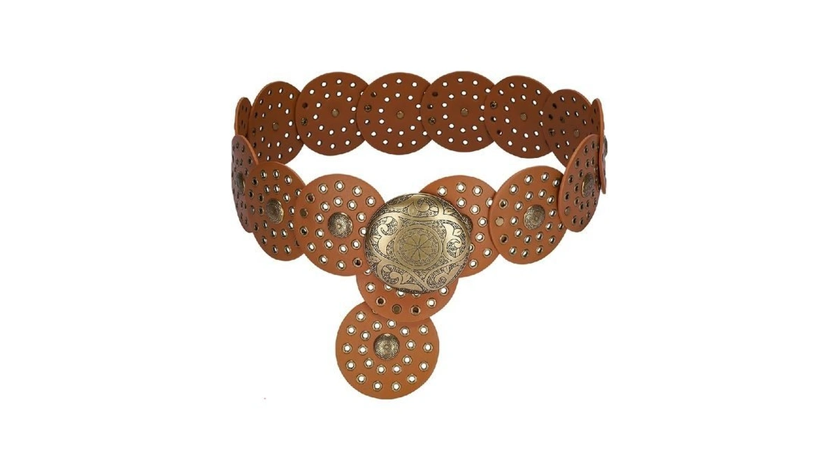 Bison Spirit Western Leather Belts For Women Boho Waist Belt
