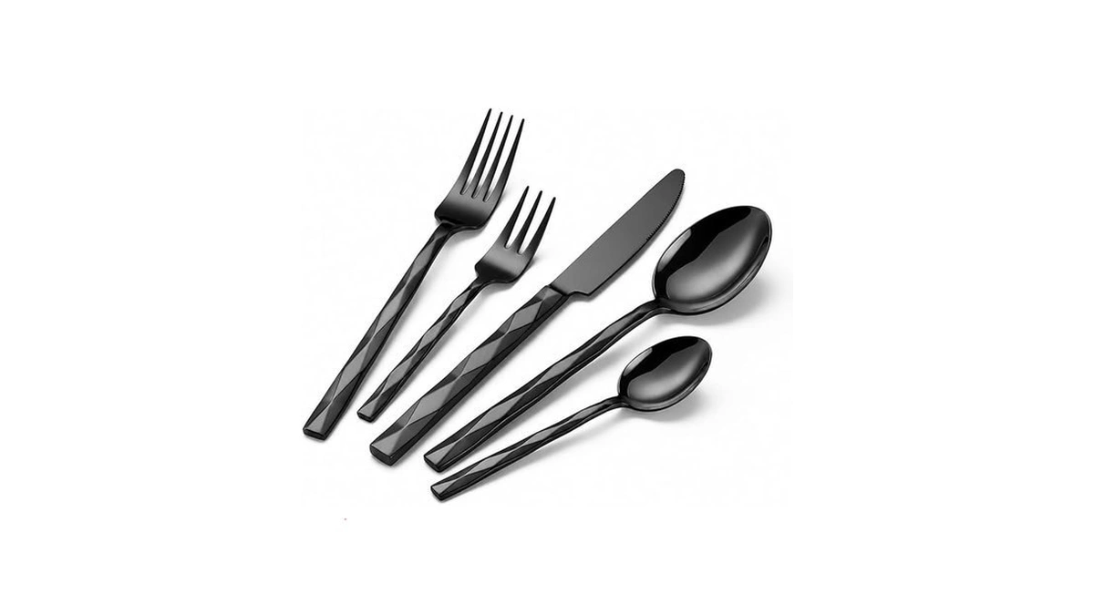 Gpy Silverware Set, Luxury 20 Piece Flatware Set For 4,
