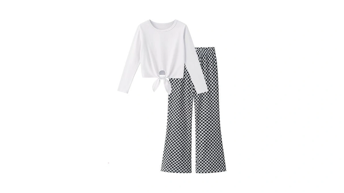 Yekaty Girls Clothes Size 8 Fall Outfits Long Sleeve Shirts