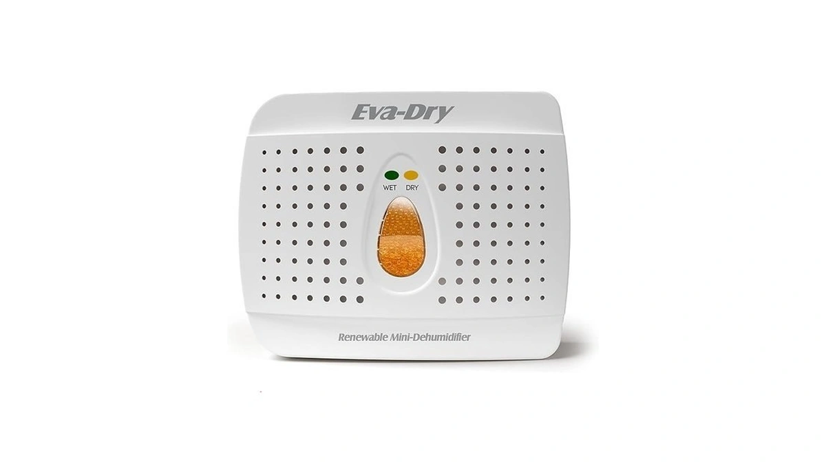 Eva-dry Wireless Mini Dehumidifier, White (e-333)