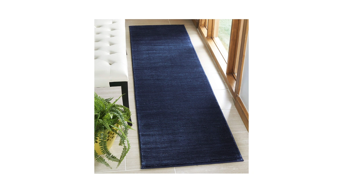 Safavieh Vision Collection Runner Rug - 2'2" X 10', Navy,