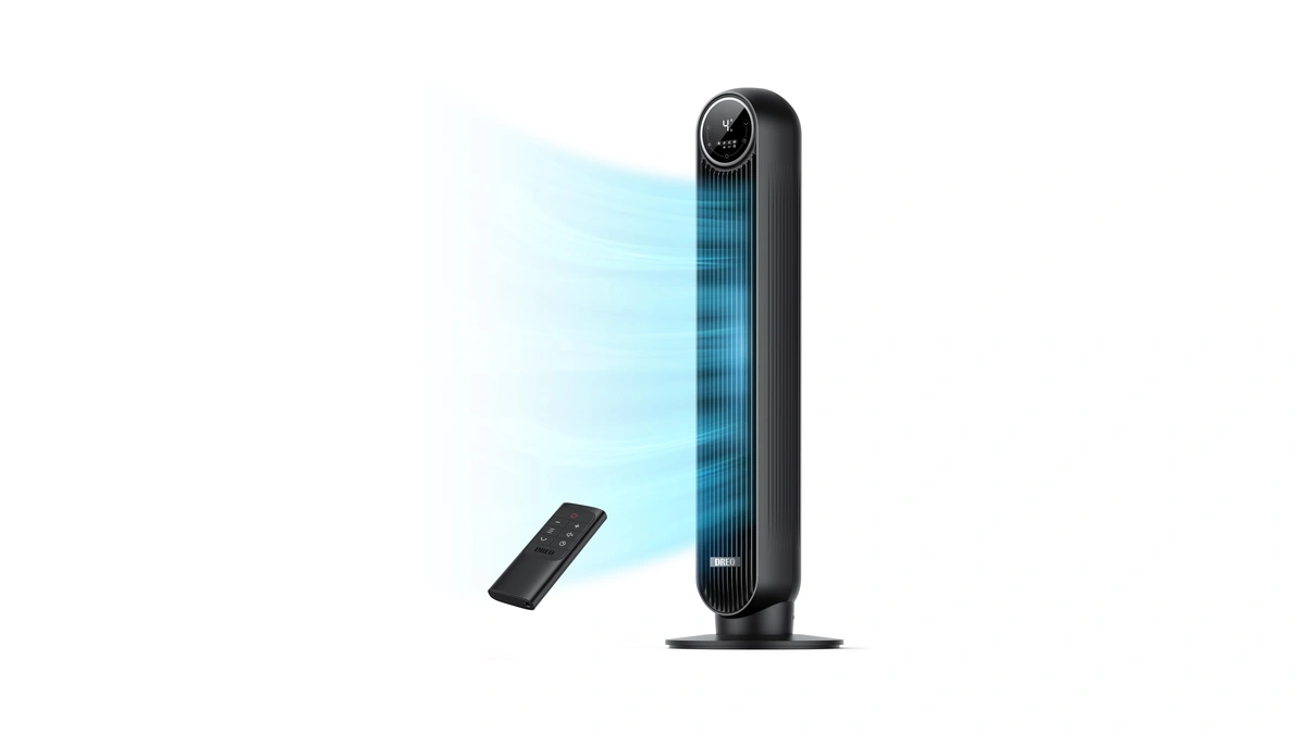 Dreo Tower Fan For Bedroom, 2026 Upgraded Dc Motor, 28ft/s