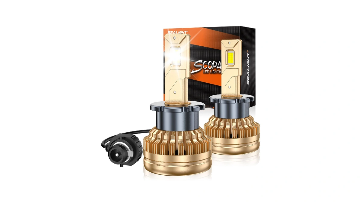 Sealight D4s D4r Bulbs, 6000k Cool White 50000hrs Ls Hid
