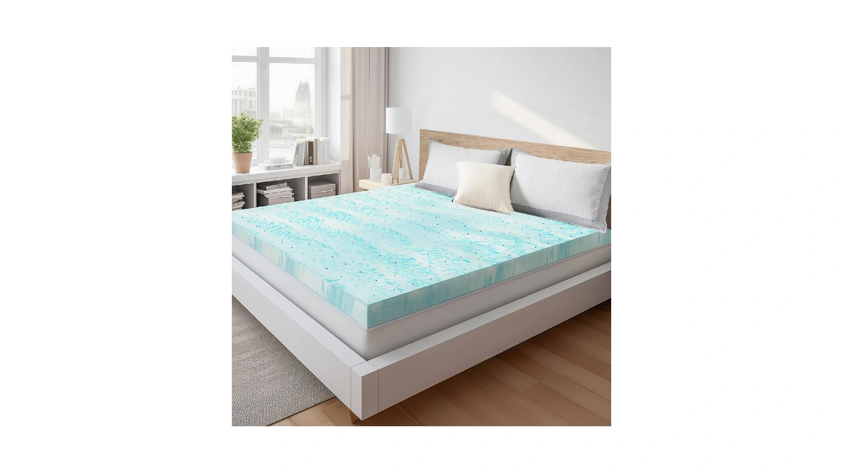 Sweetcrispy Mattress Topper Twin Xl - 2 Inch Memory Foam