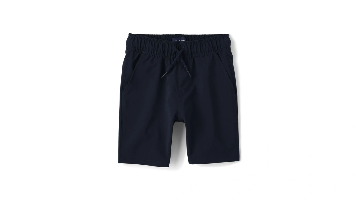 The Children's Place,boys,uniform Quick Dry Jogger Shorts,new Navy,6