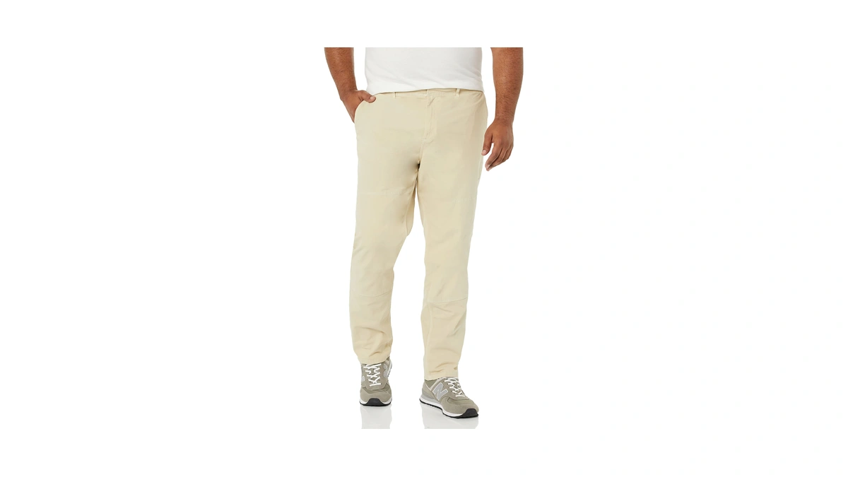 Amazon Essentials Men's Stretch Canvas Double Knee Utility Work Pant