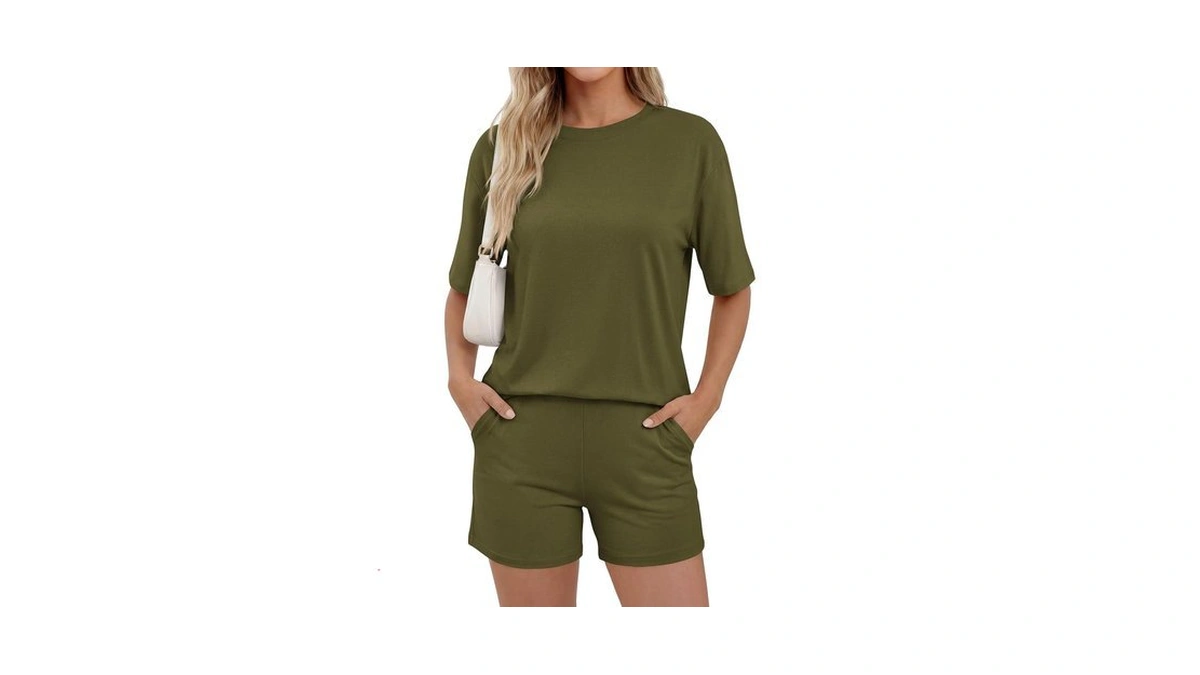 Prettygarden 2026 Women's Summer 2 Piece Sets Casual Lounge Set