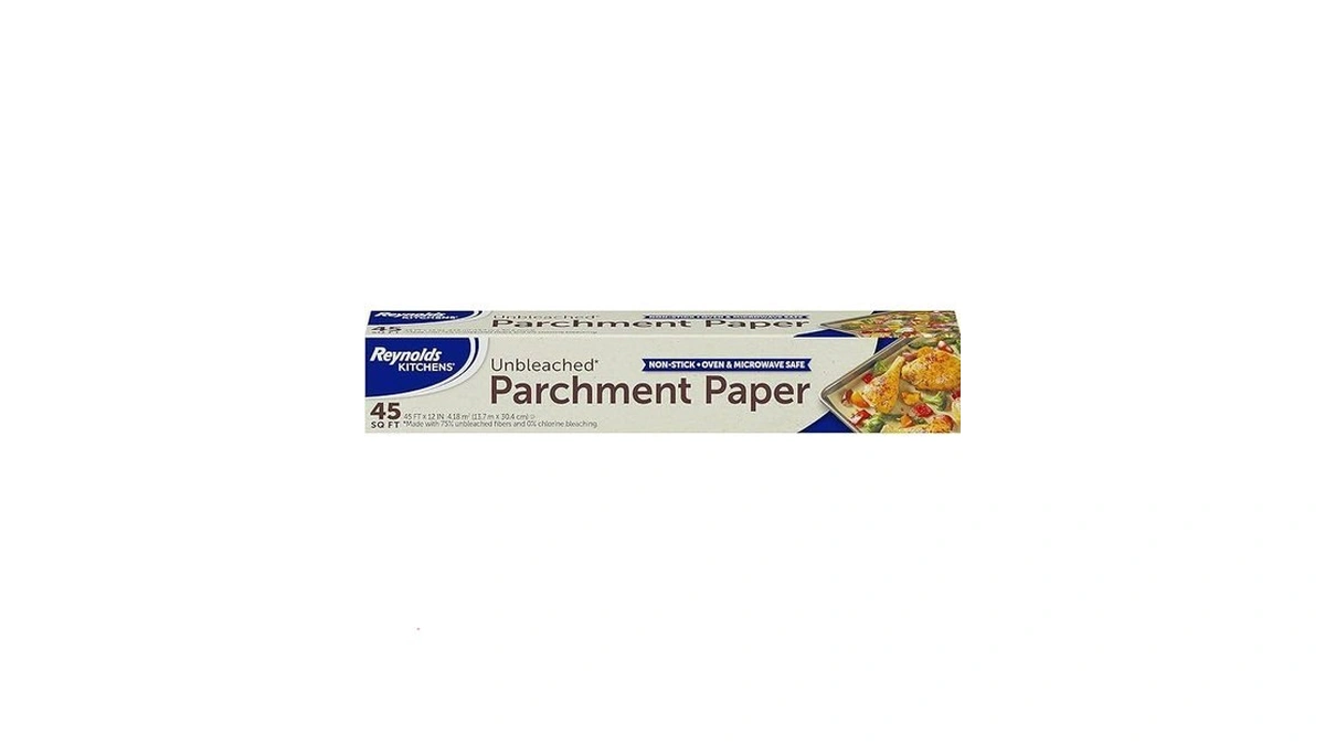 Reynolds Kitchens Unbleached Parchment Paper Roll, Non Stick Parchment Paper
