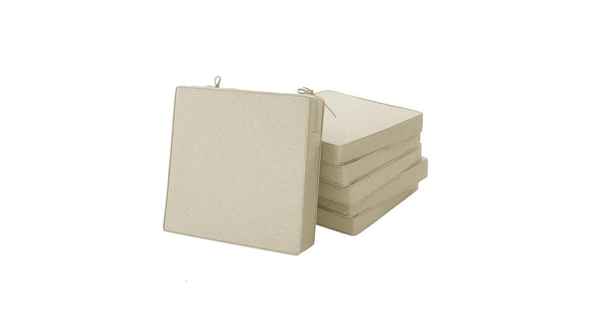 Fitfree Outdoor Chair Cushions, Water-resistant & Fade-resistant, Patio Furniture Square