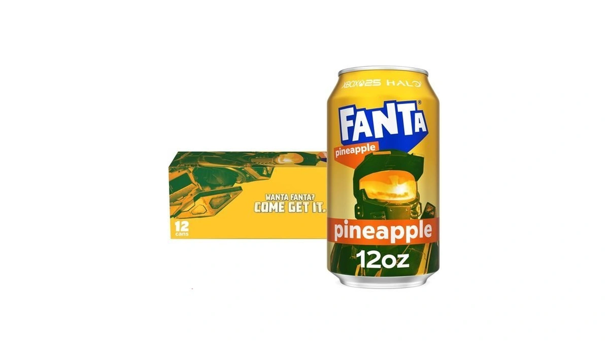 Fanta Pineapple, 12 Fl Oz, 12 Pack