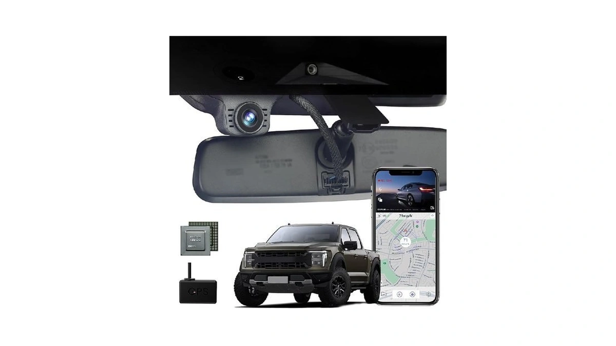 4k Dash Cam For Ford F150/f250 (2021-2025), Oem Style Camera,