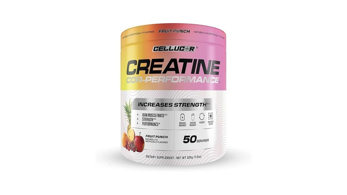 Cellucor Creatine Powder, Fruit Punch Flavor - Increases Strength, Lean