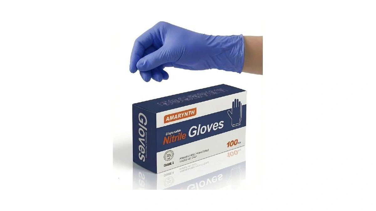 Amarynth Cooking Gloves - 4 Mil Non-sterile Food-safe Disposable Gloves
