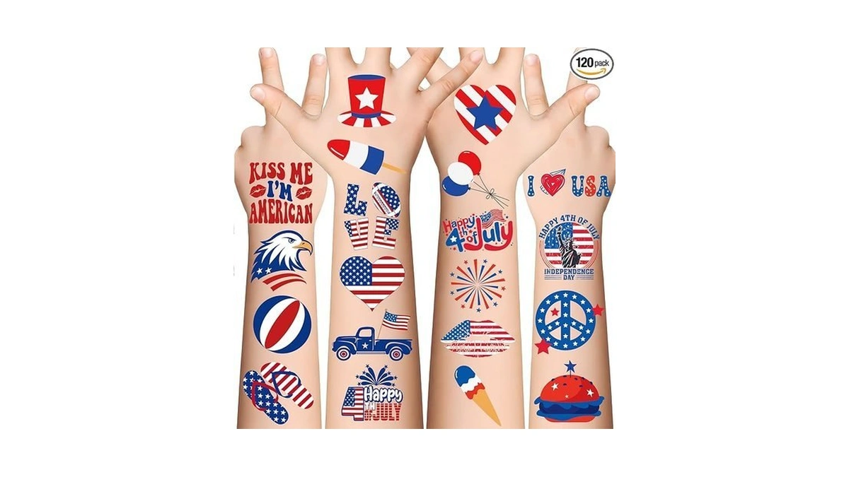 4th Of July Outfits For Women - 120 Pack Red