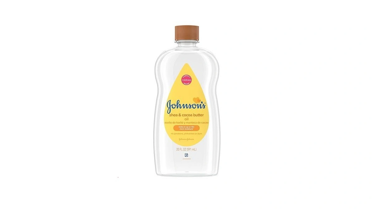 Johnson's Baby Oil, Mineral Oil Enriched With Shea & Cocoa