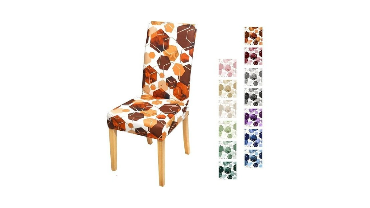 Gibelle Dining Room Chair Covers Set Of 4, Soft Stretch