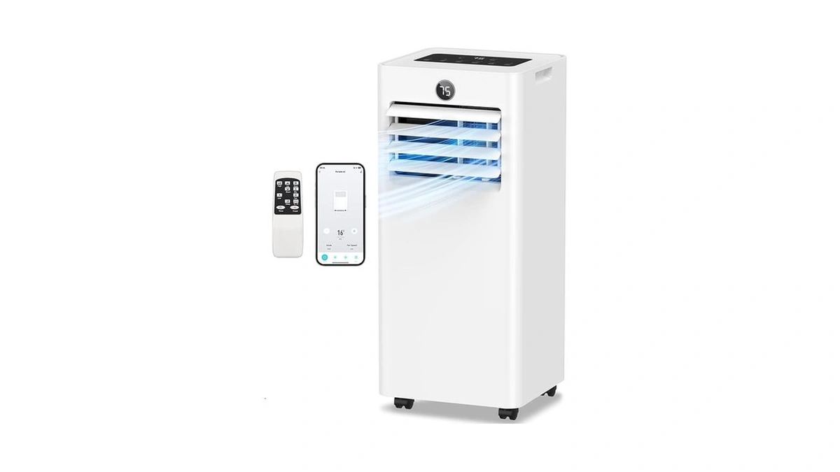 Ckearo Portable Air Conditioner 16,000 Btu Smart Ac Unit With