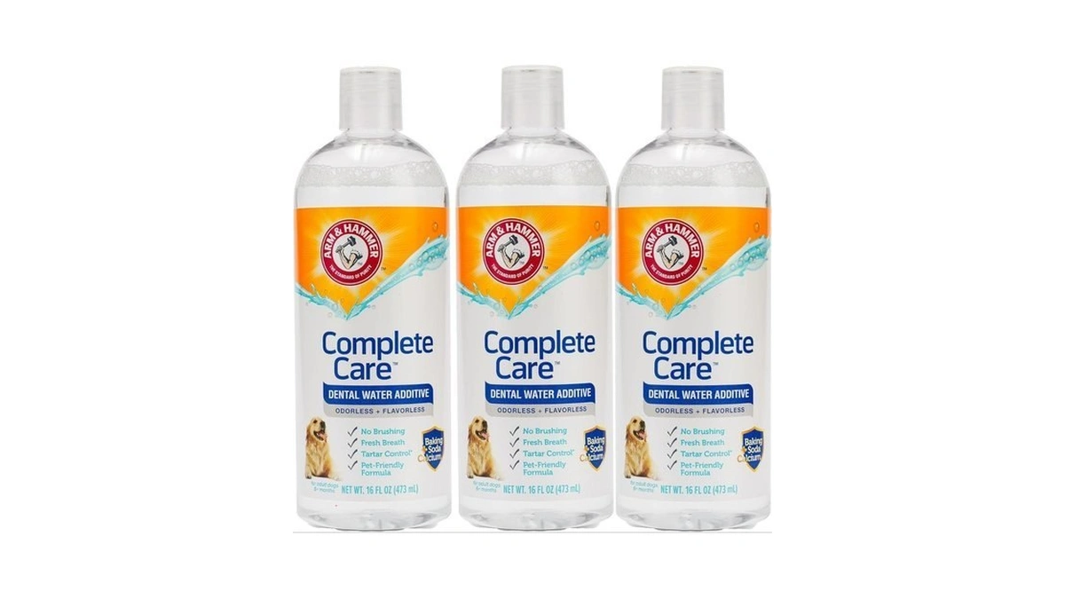 Arm & Hammer Complete Care Dog Dental Water Additive, Odorless