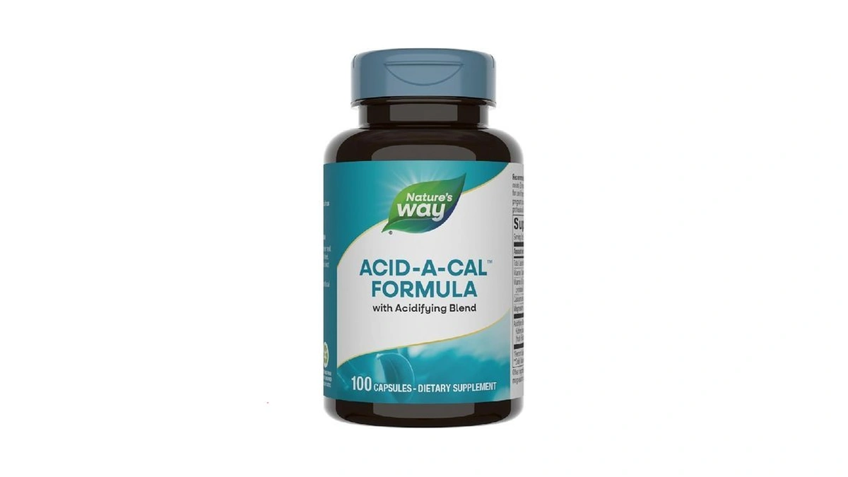 Nature's Way Acid-a-cal, With Unique Acidifying Blend, With Betaine Hci,