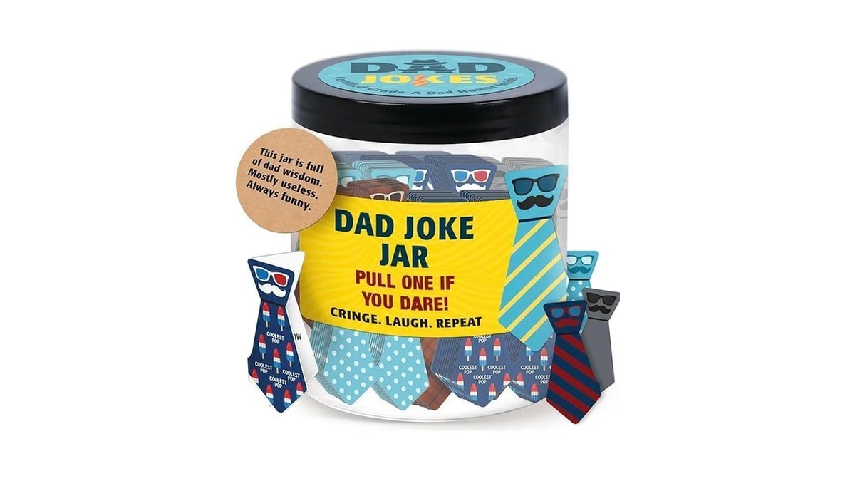 Amazon : Dearmine 60 Dad Jokes Cards Jar, Fathers