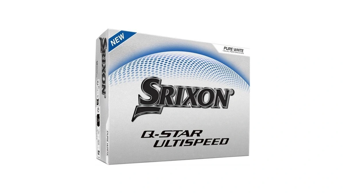 Srixon Q-star Ultispeed Golf Balls, White