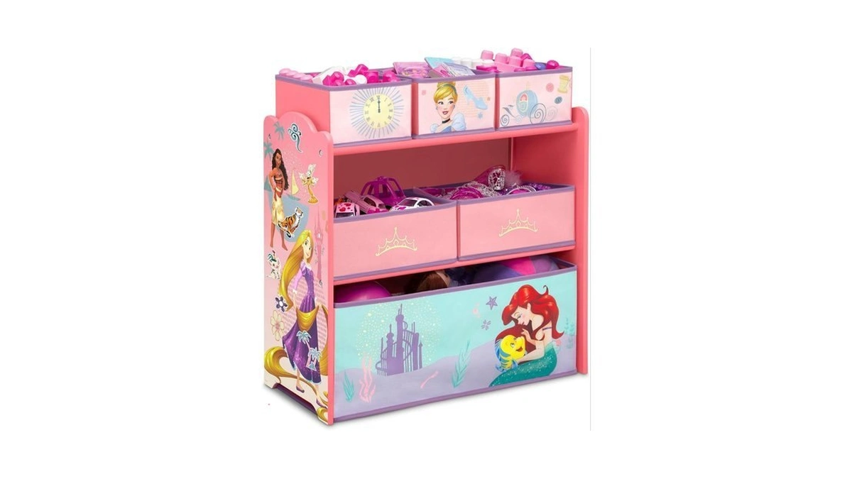 Delta Children Design & Store 6 Bin Toy Storage Organizer,