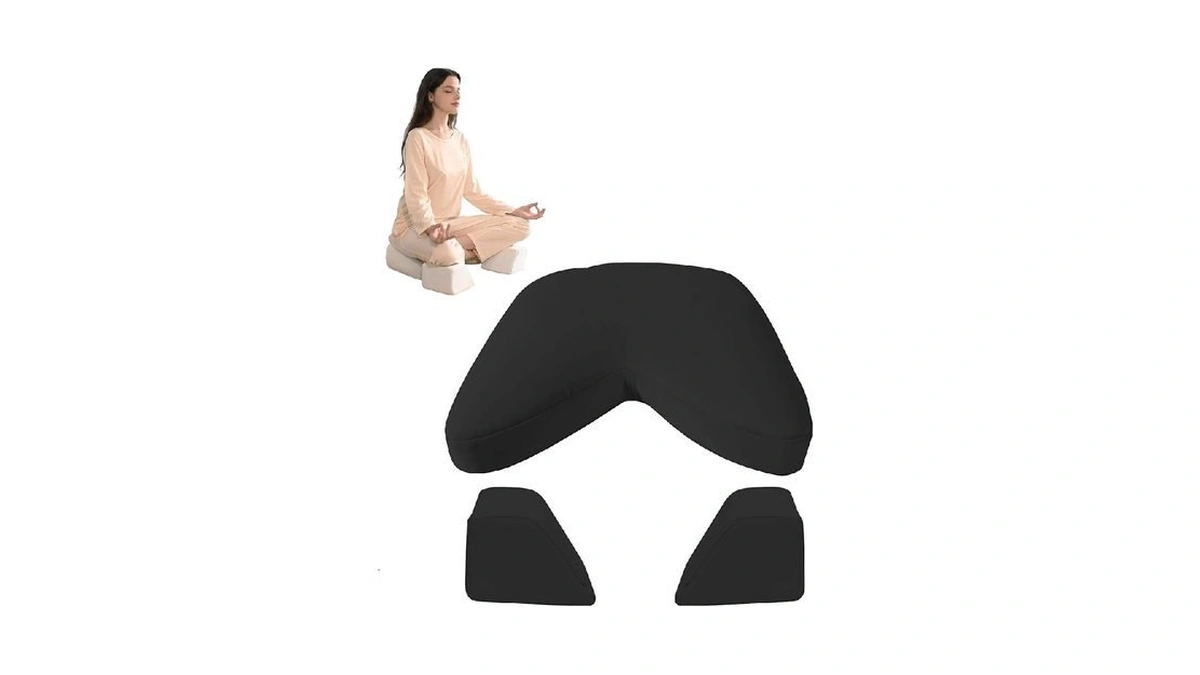 Syrinx Meditation Cushion Set – Zafu Yoga Floor Pillow With