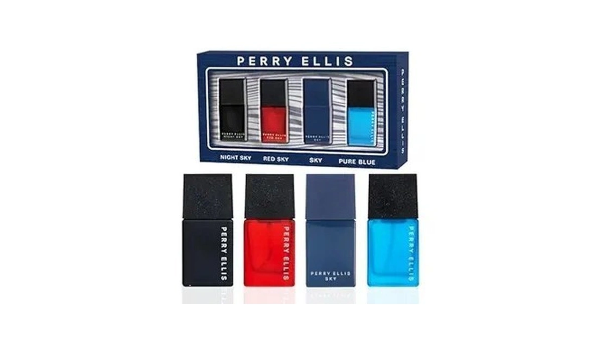 Perry Ellis Men's 4-piece Mini Set - Cologne For Men,