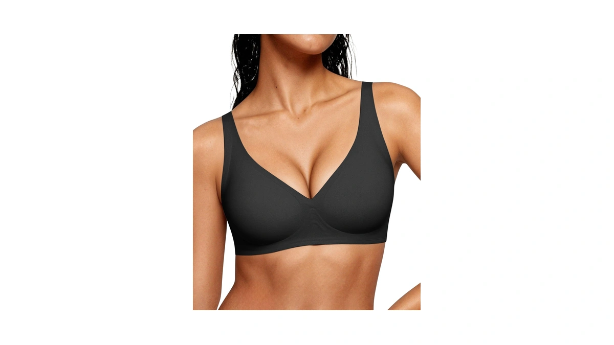 Wireless Push Up Bra Womens Bras Full Support Comfy Seamless