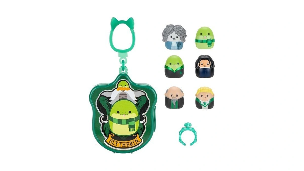 Squish-a-longs “harry Potter” Clip-a-longs Mini-squish Slytherin Multipack