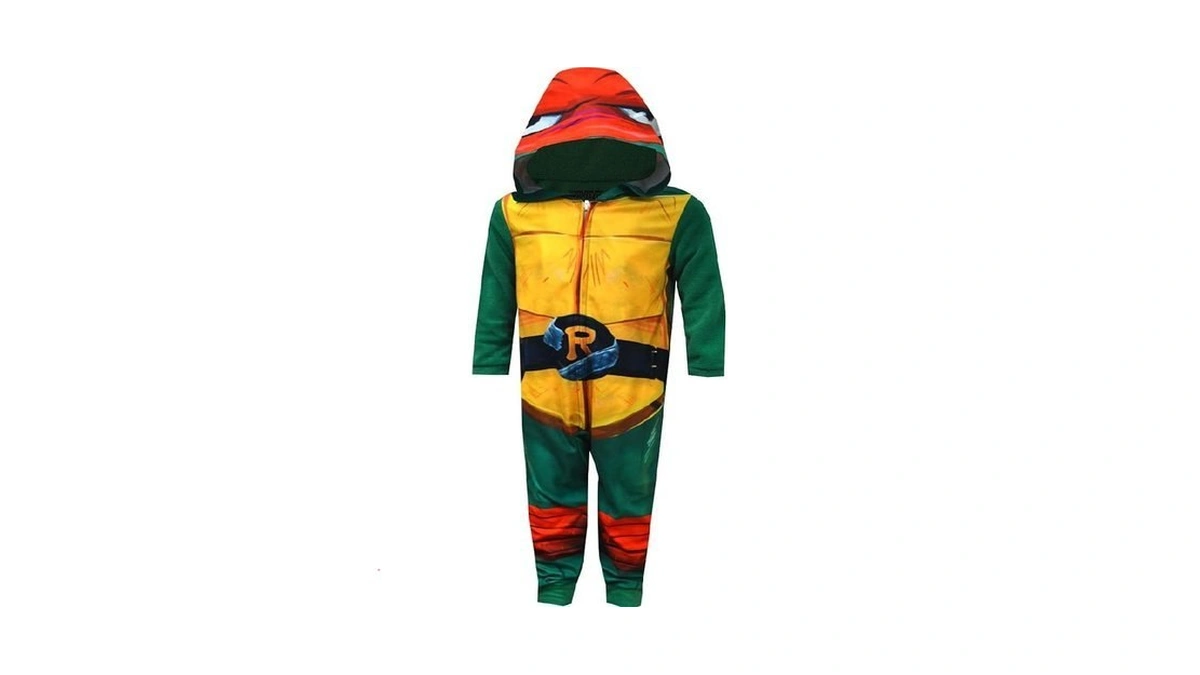 Nickelodeon Teenage Mutant Ninja Turtles Raphael Fleece One Piece Costume