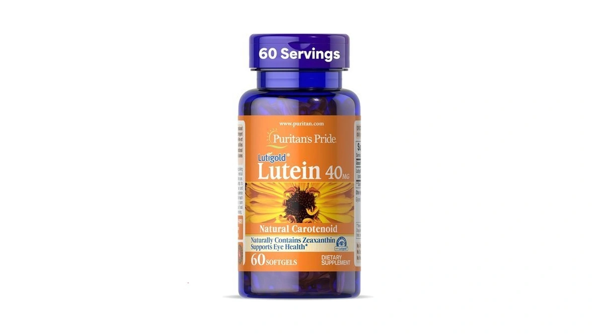 Puritan's Pride Premium Lutigoldโข Lutein Carotenoid 40 Mg With Zeaxanthin