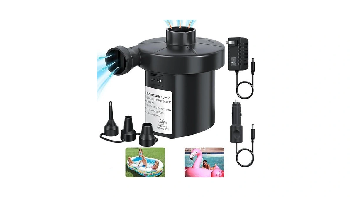 Kar4kleaner Air Pump Electric Air Pump For Inflatables Air Mattress