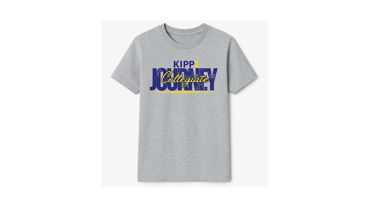 Kipp Texas Kipp Journey Collegiate School Short Sleeve Crewneck T-shirt,