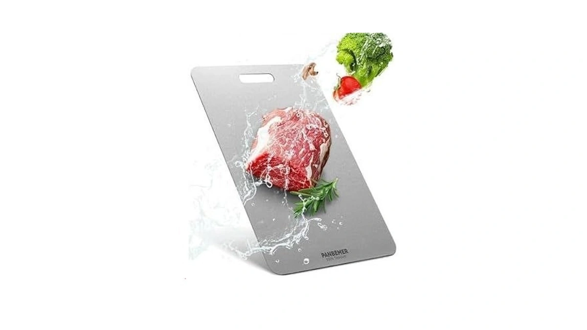 Katori Titanium Cutting Board For Kitchen, Food Grade 100% Pure