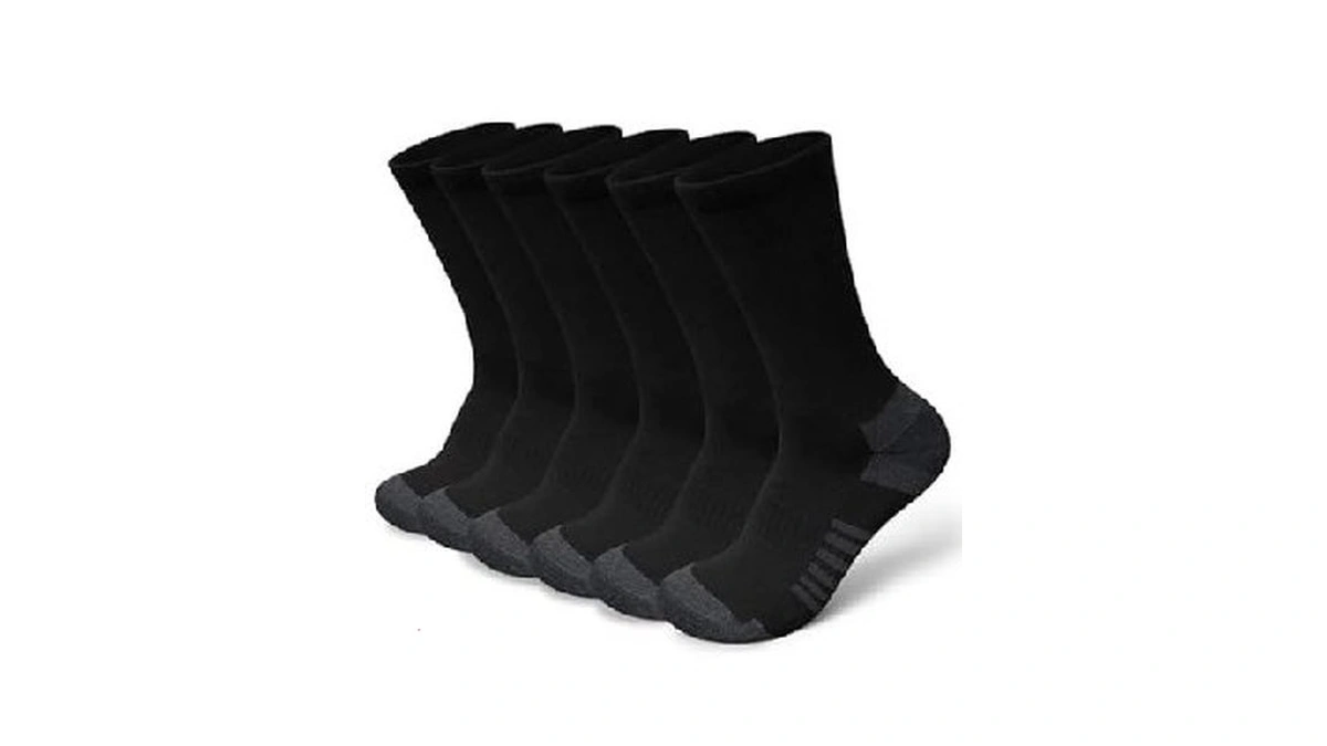 Cotton Crew Thermal Work Hiking Socks