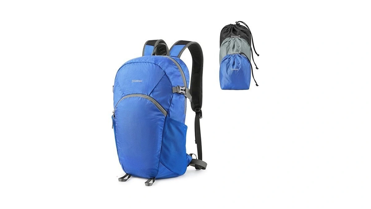 G4free Hiking Backpack With Thickened Back Panel Packable 25l Lightweight