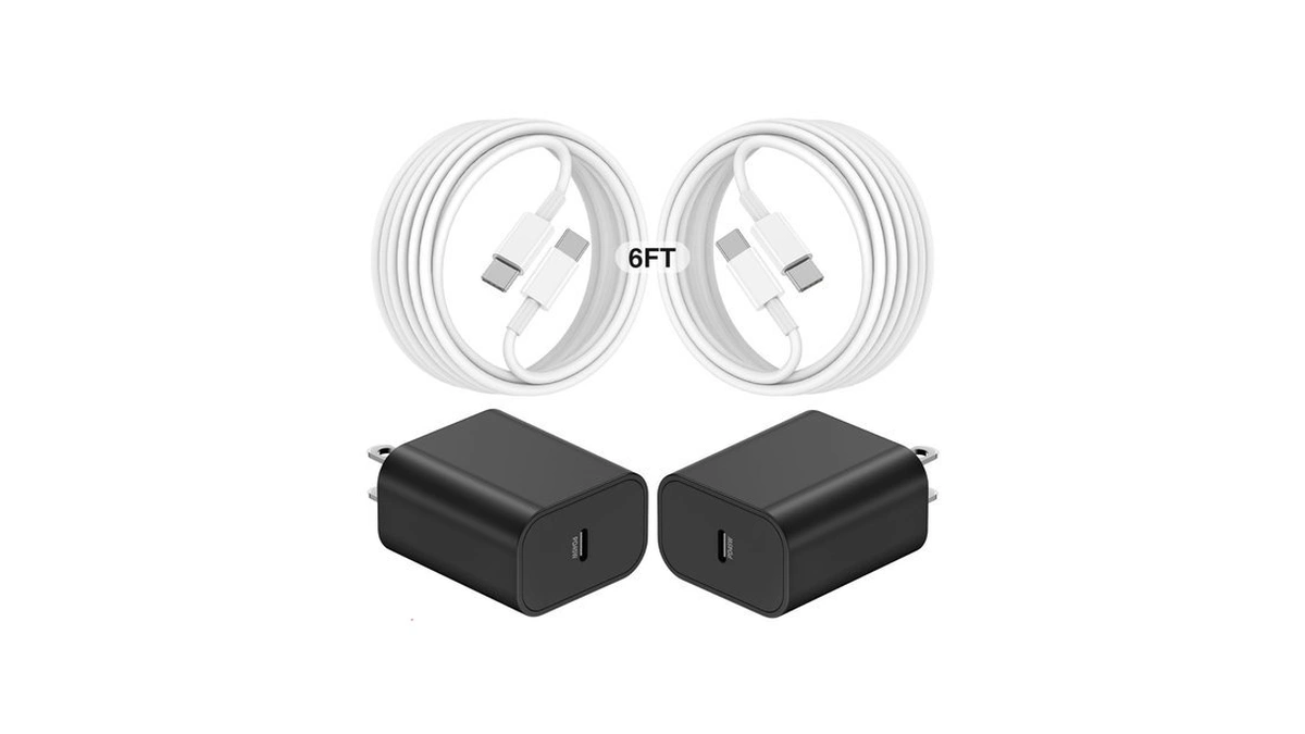 45w Super Fast Charger Usb C For Samaung Galaxy S25+/s24+ultra,6ft+6ft