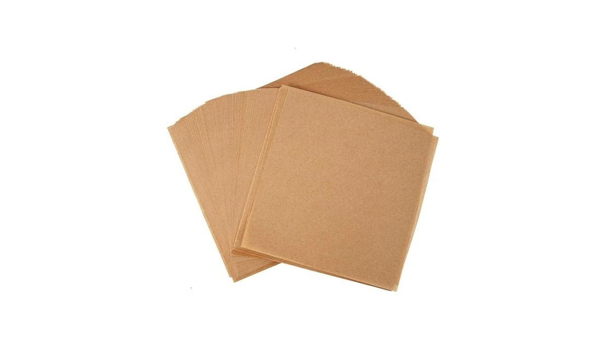 Putmhim 200pcs 6 X 6 In Hamburger Patty Paper, Unbleached