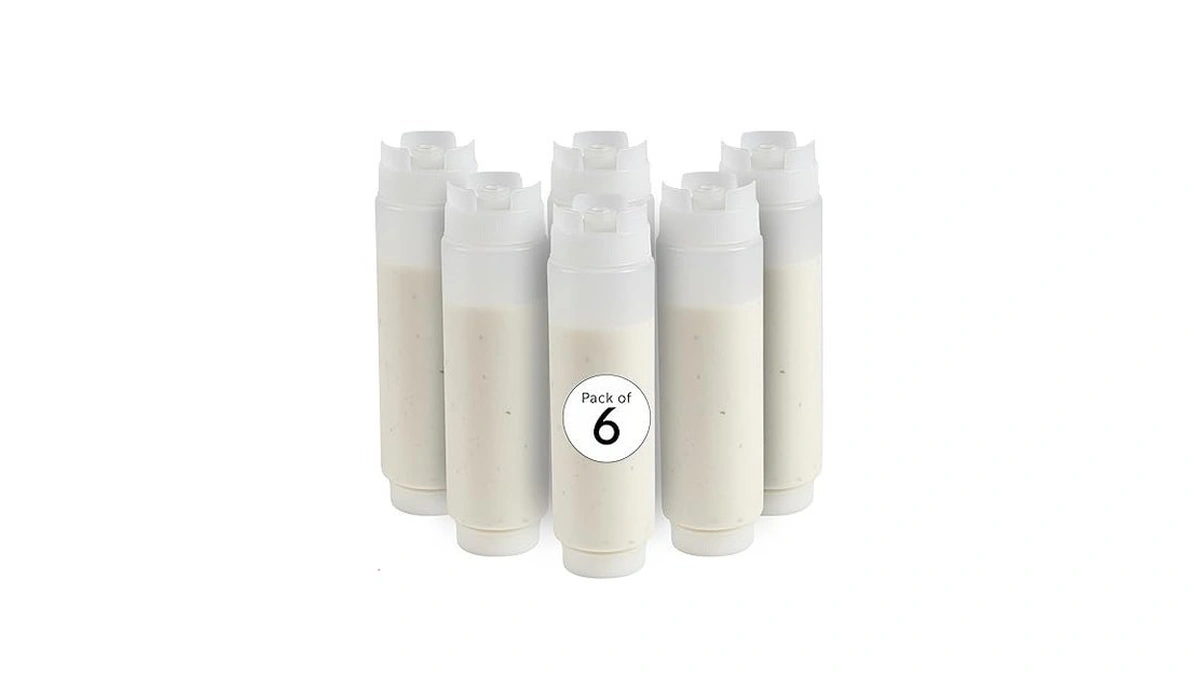 Restaurantware First In First Out 16 Ounce Condiment Squeeze Bottle